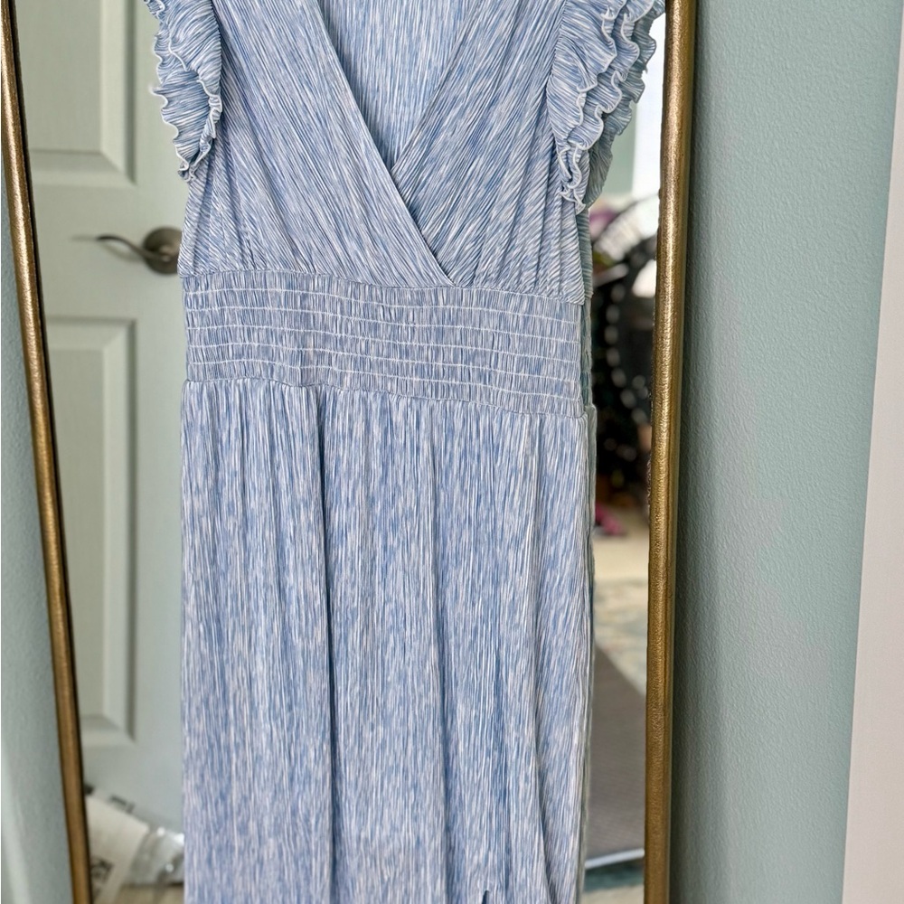 Chelsea28 Textured Blue Top - Picture 2 of 8